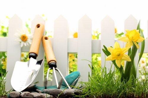 Professional garden clearance work in a Wallington residential back garden